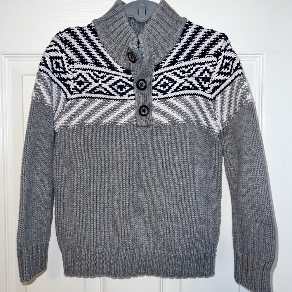 Boy’s sz 5 Grey Baby Gap Sweater
